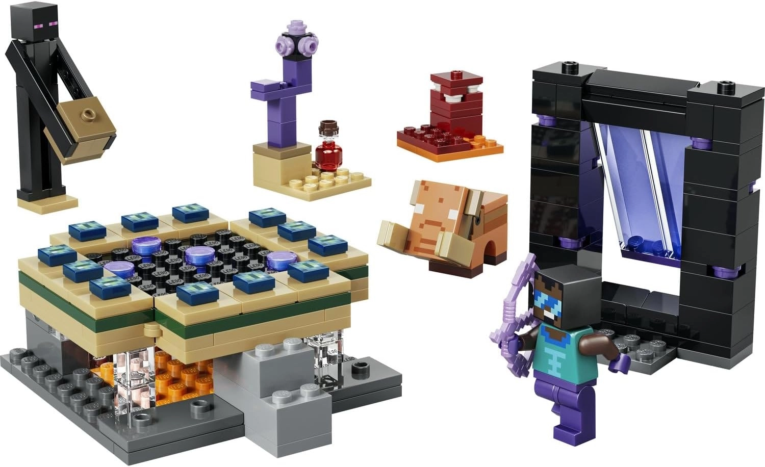 LEGO Minecraft Nether ve End Geçidi Yolculuğu 21584