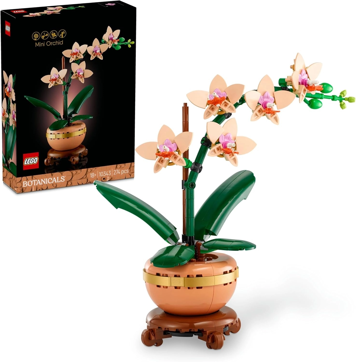 LEGO Botanicals Mini Orkide 10343
