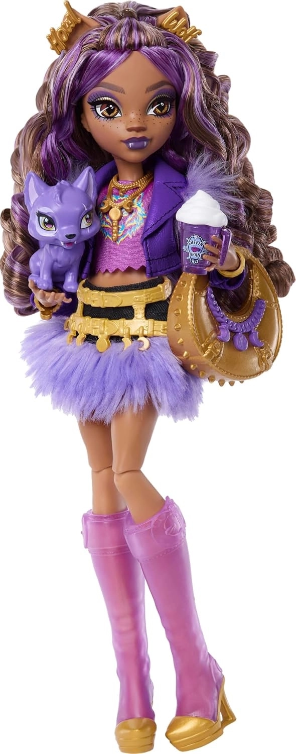 Monster High Ana Karakter Bebekler Clawdeen Wolf JHK30
