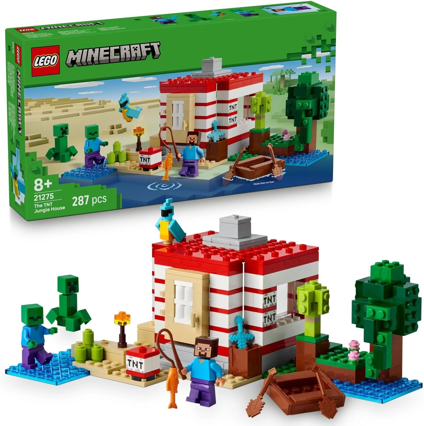 LEGO Minecraft TNT Büyük Orman Evi 21275