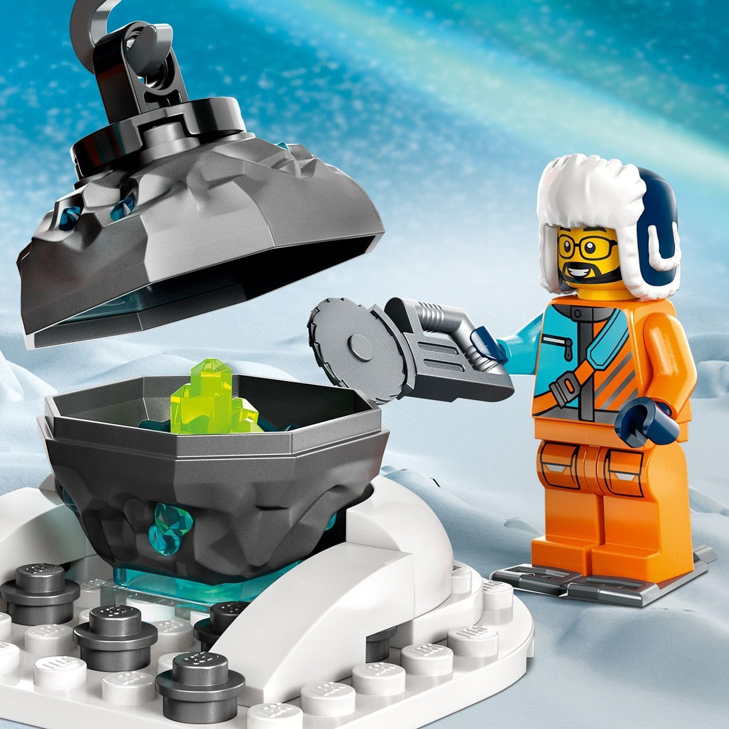 LEGO City Kutup Keşif Kamyonu ve Mobil Laboratuvarı 60378