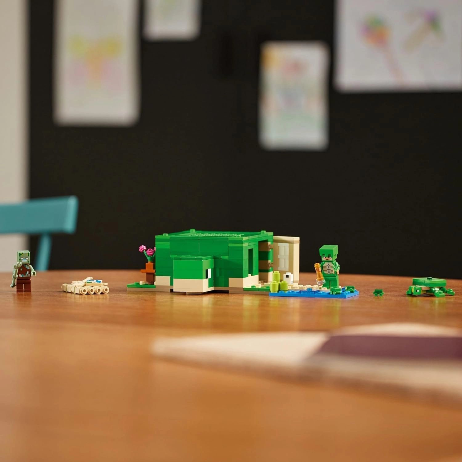 LEGO Minecraft Kaplumbağa Plaj Evi 21254