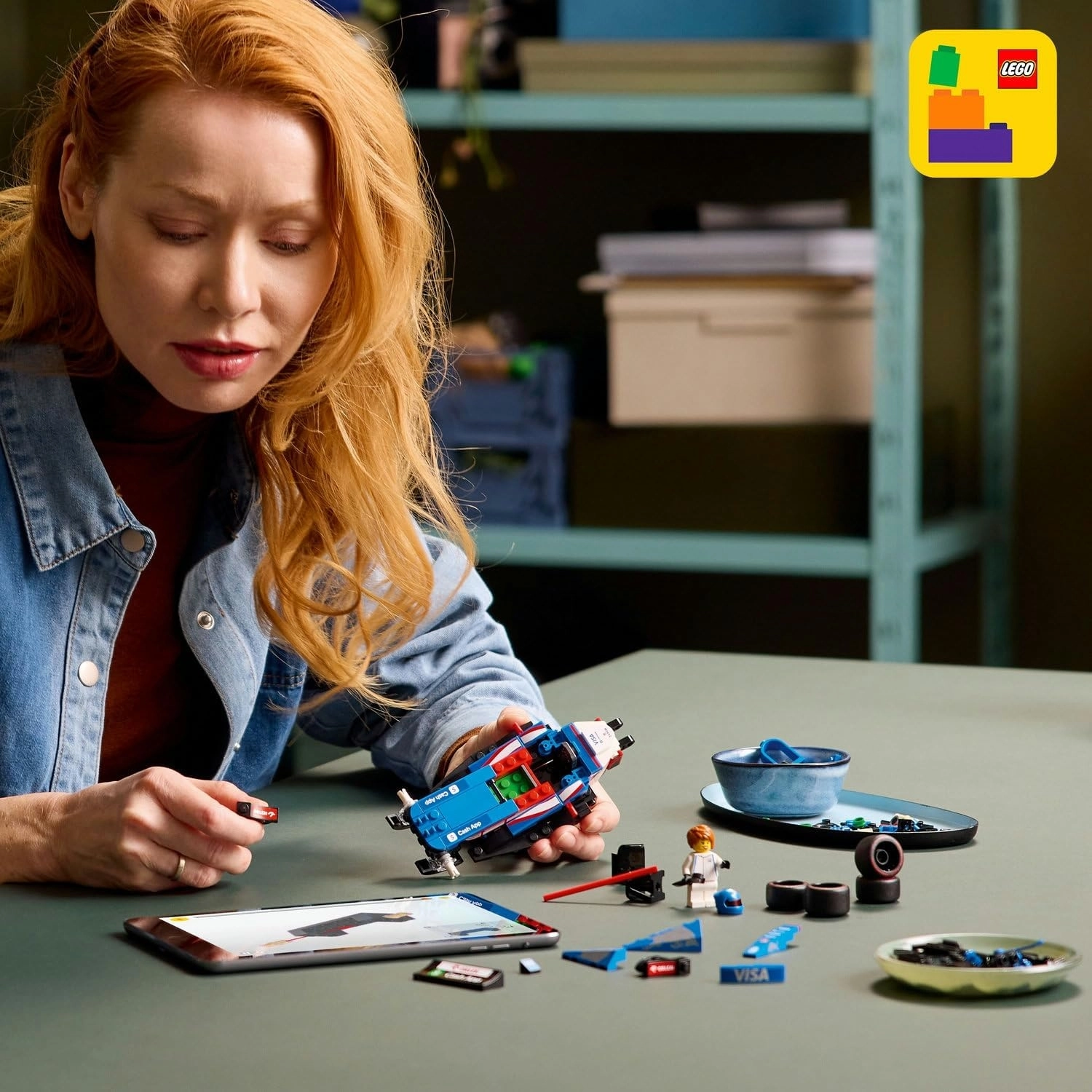 LEGO Speed Champions Visa Cash App RB VCARB 01 F1 Yarış Arabası 77246