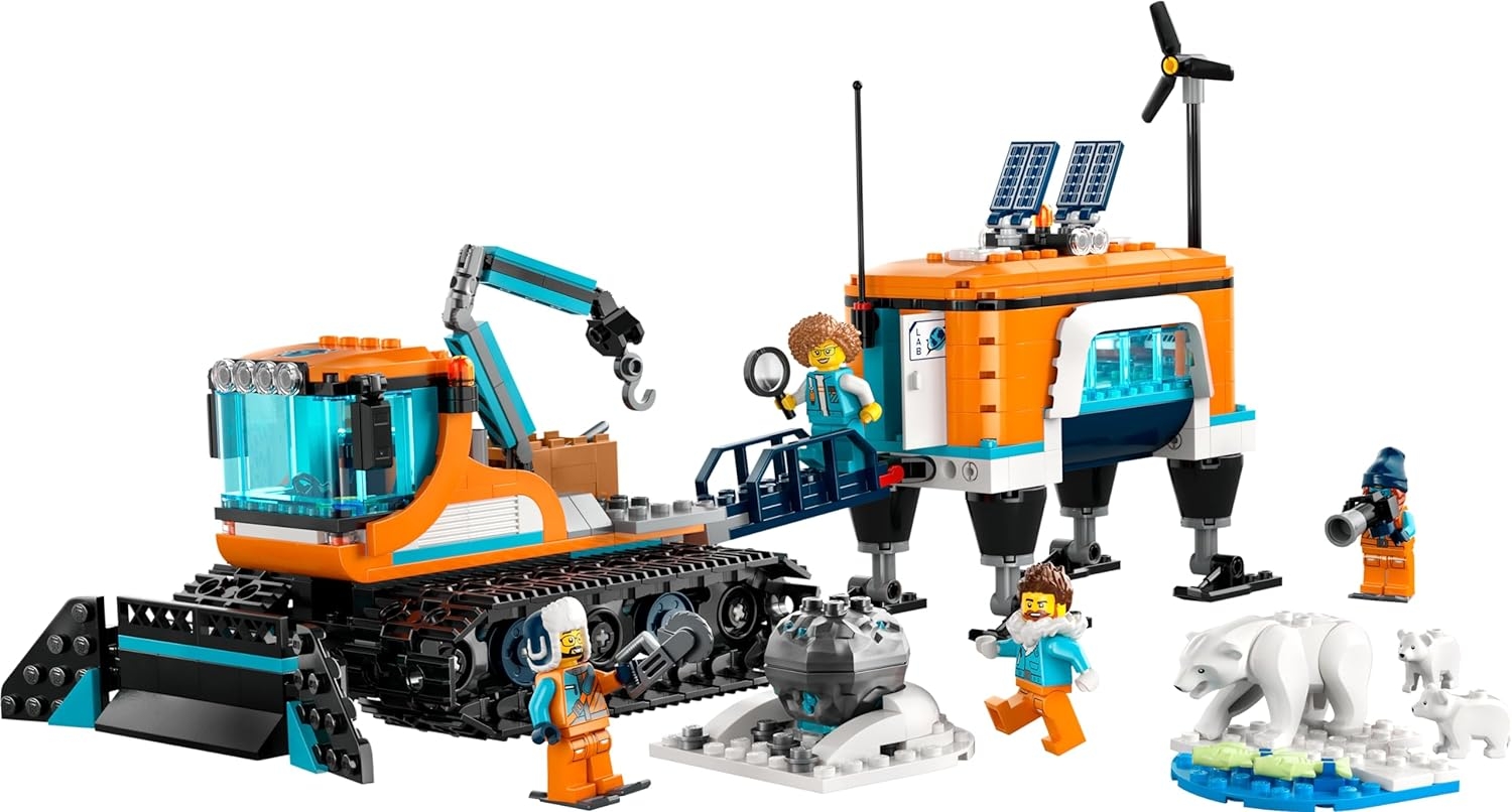 LEGO City Kutup Keşif Kamyonu ve Mobil Laboratuvarı 60378