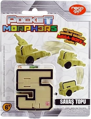 Pocket Morphers Dönüşebilen Numaralar Savaş Topu