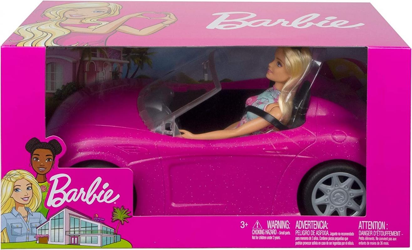 Barbie Bebek ve Aracı Oyun Seti FPR57