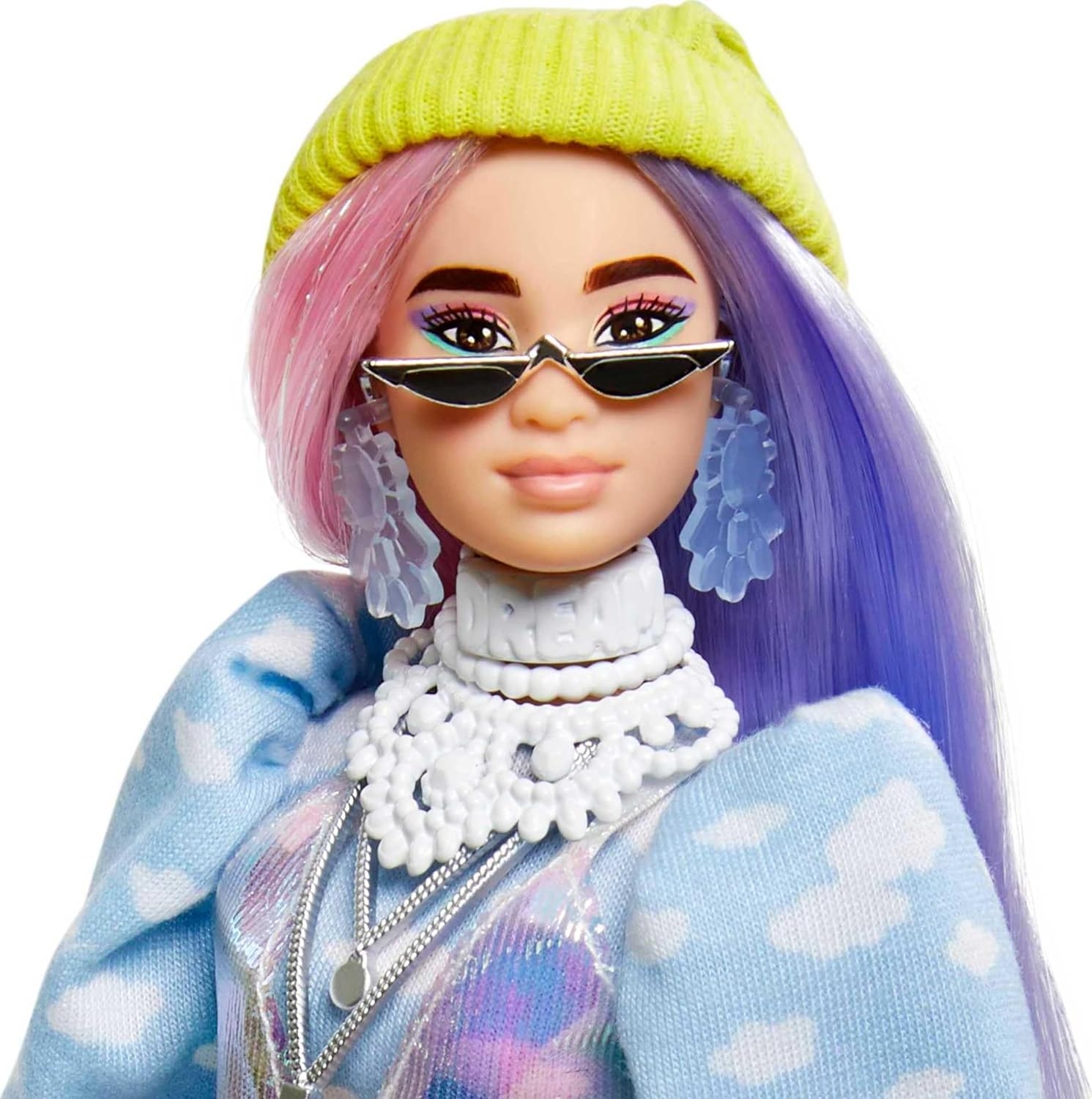 Barbie Extra Rengarenk Saçlar Bebeği GVR05