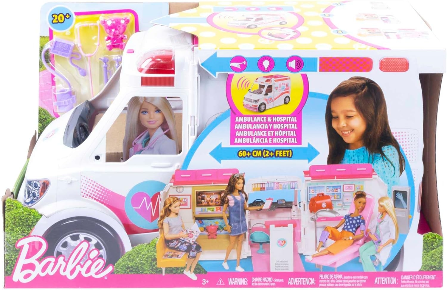 Barbie’nin Ambulansı Oyun Seti FRM19