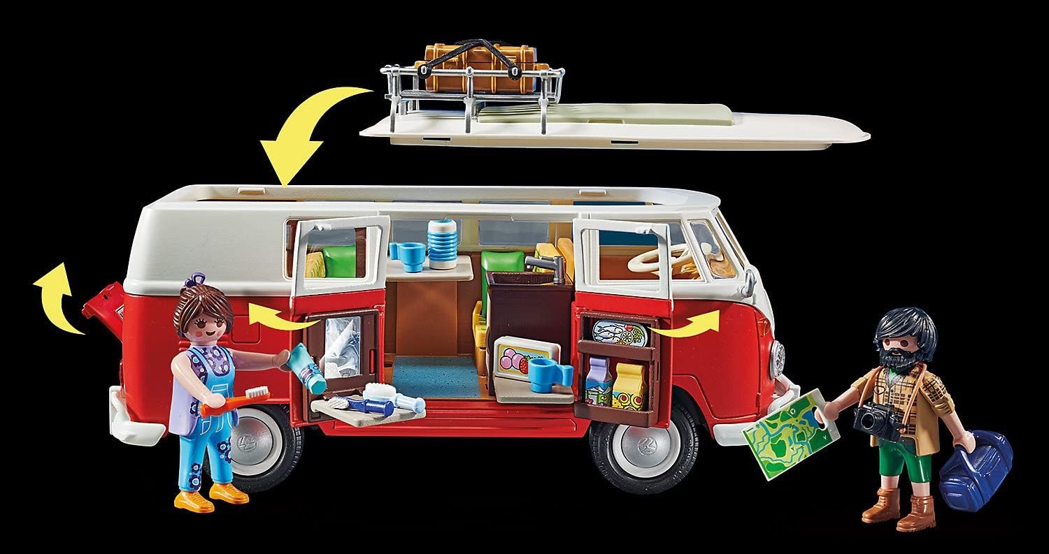 Playmobil 70176 Volkswagen T1 Kamp Otobüsü