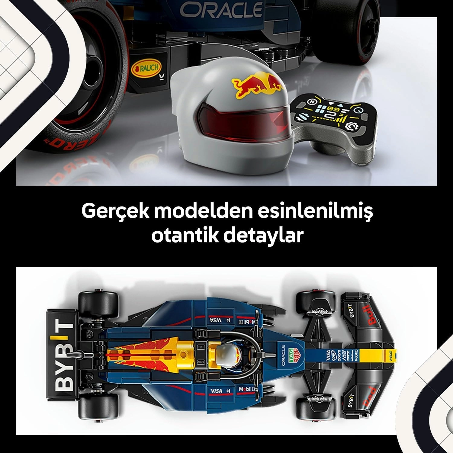 LEGO Speed Champions Oracle Red Bull Racing RB20 F1 Yarış Arabası 77243