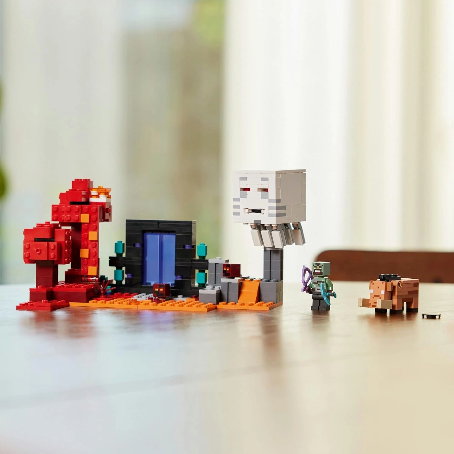 LEGO Minecraft Nether Geçidi Pususu 21255