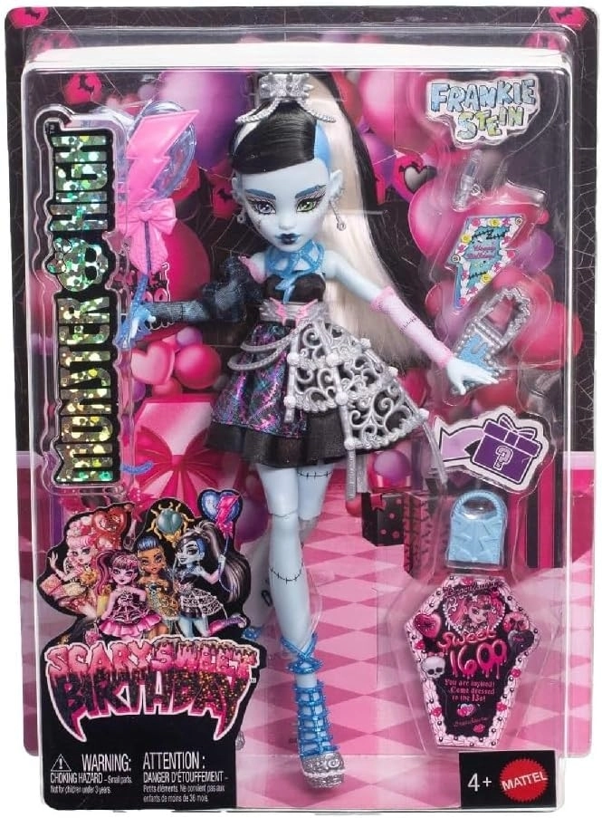 Monster High Doğum Günü Bebeği Frankie Stein JBG75