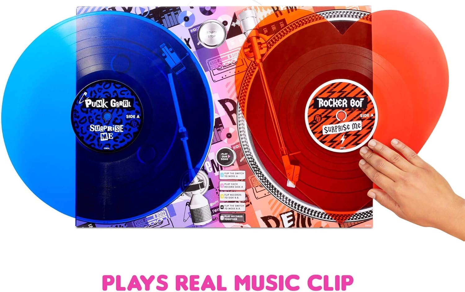 LOL Sürpriz OMG Remix Moda Bebekleri - Rocker Boi ve Punk Grrl - 2’li Paket