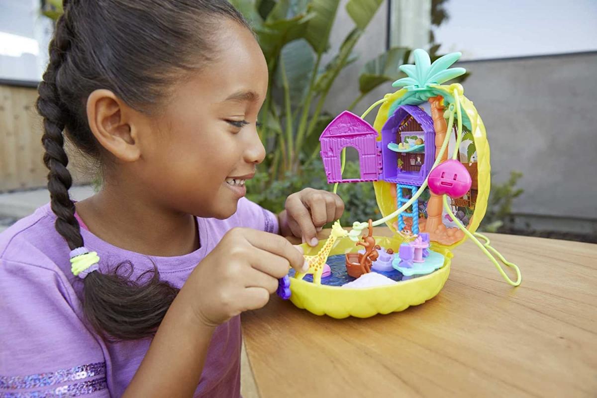 Polly Pocket Çanta Olabilen Micro Oyun Setleri  Ananas