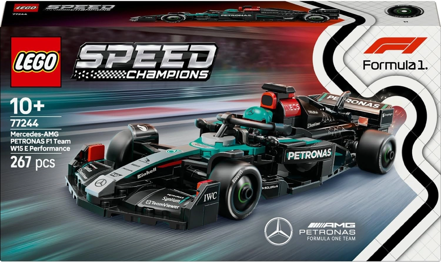 LEGO Speed Champions Mercedes-AMG F1 W15 Yarış Arabası 77244 