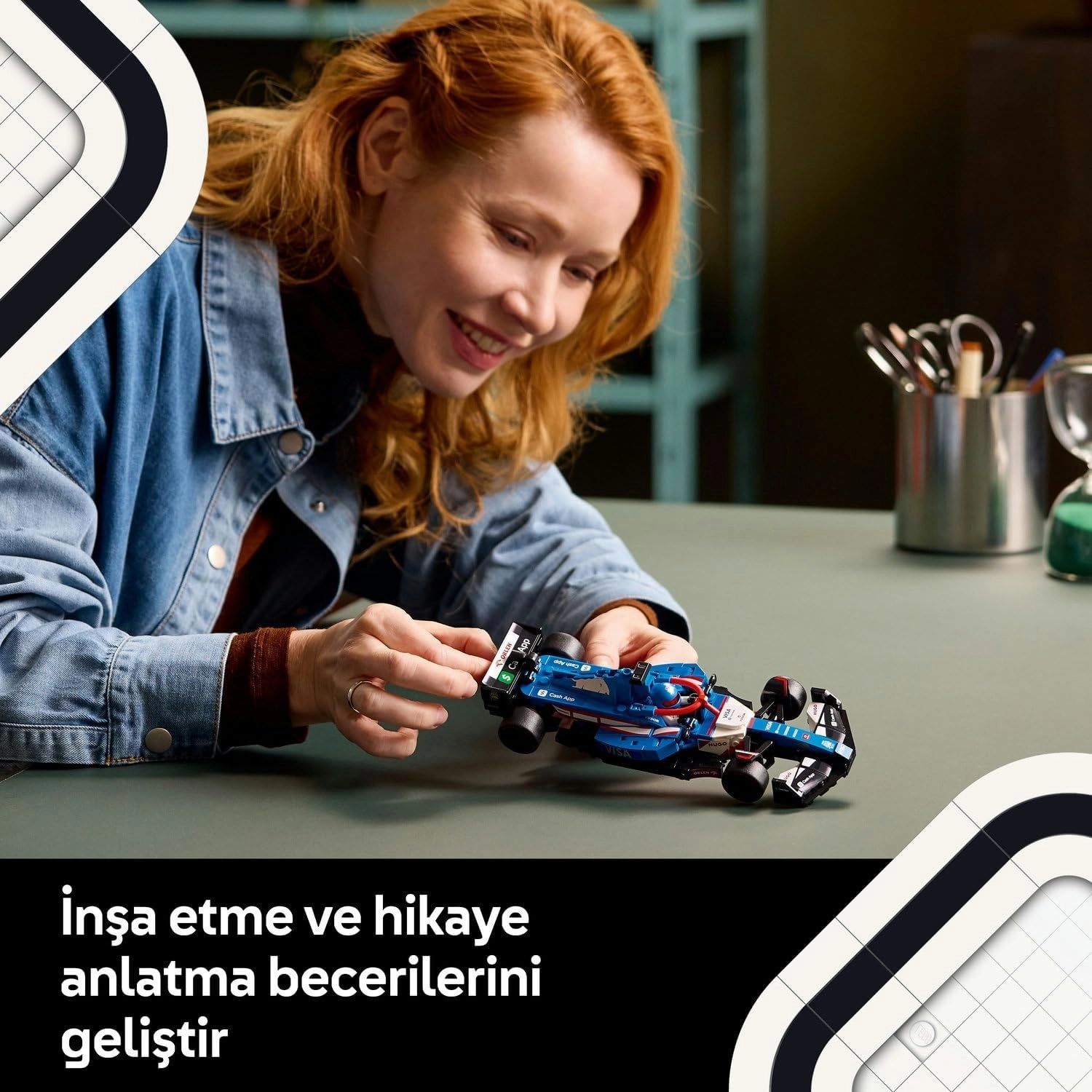LEGO Speed Champions Visa Cash App RB VCARB 01 F1 Yarış Arabası 77246