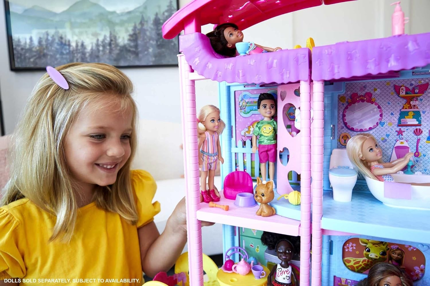 Barbie Chelsea Oyun Evi HCK77