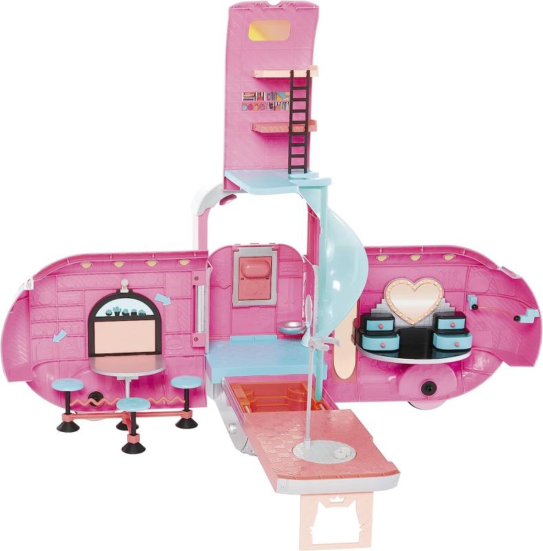 L.O.L Sürpriz Lol OMG Glamper Moda Karavan 4 in 1 Bebek Oyun Seti 