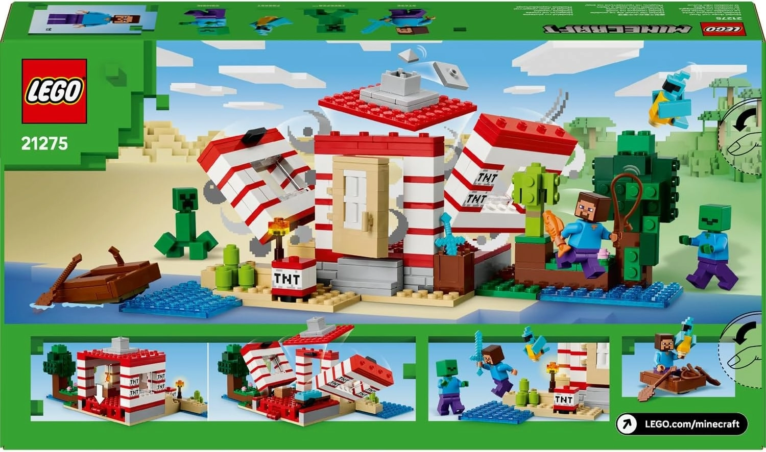 LEGO Minecraft TNT Büyük Orman Evi 21275