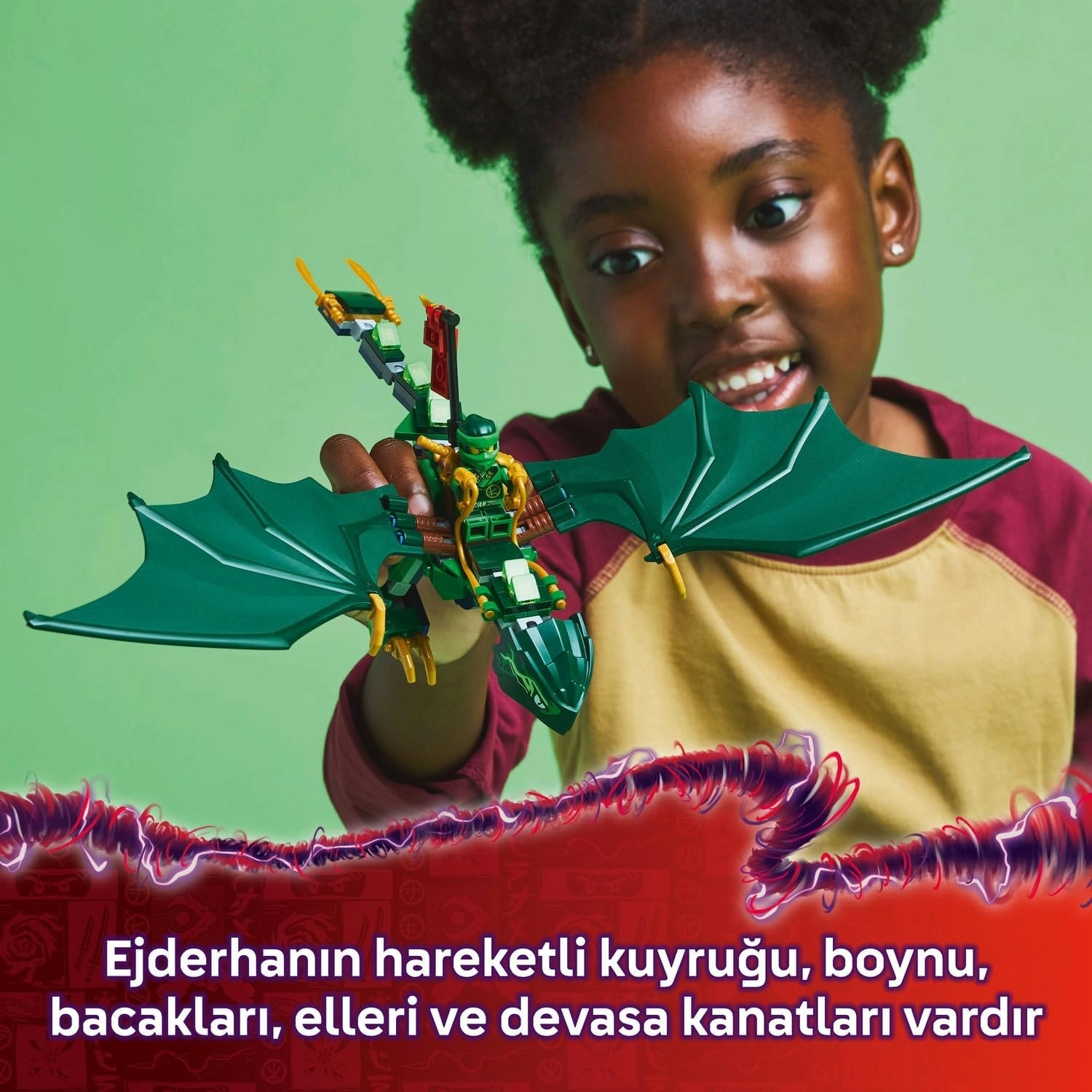 LEGO NINJAGO Lloyd’un Yeşil Orman Ejderhası 71829