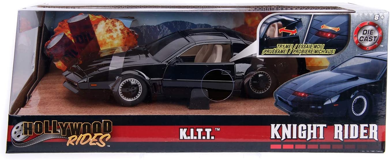 Jada Efsane Kara Şimşek Knight Rider 1982 Pontiac 1:24