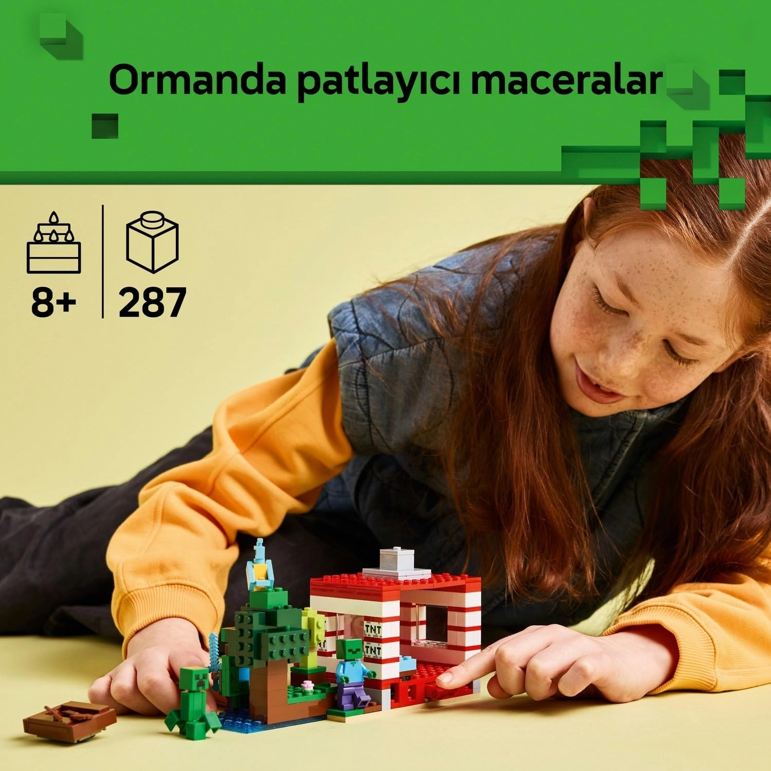LEGO Minecraft TNT Büyük Orman Evi 21275