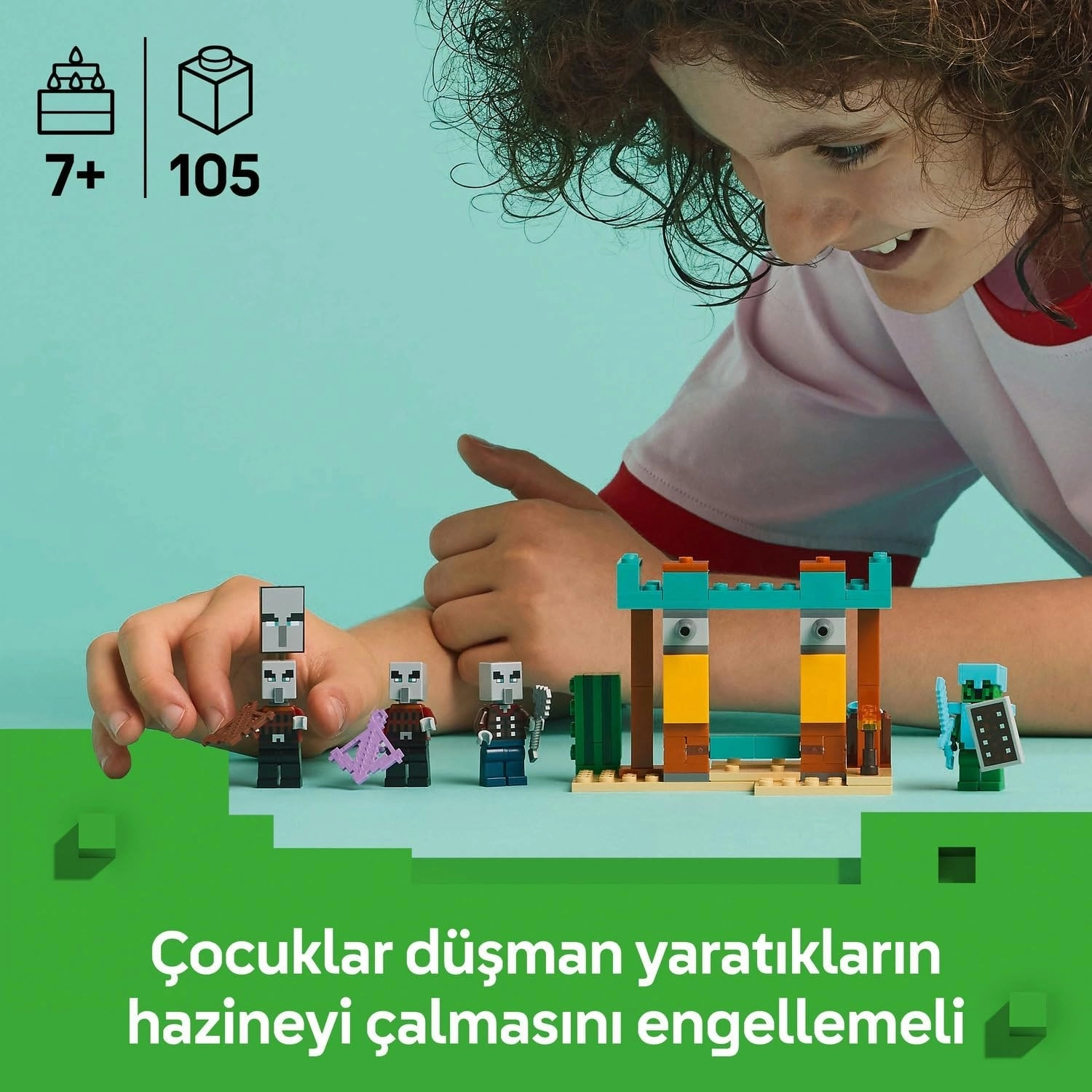 LEGO Minecraft Serseri Köylü Çöl Devriyesi 21267
