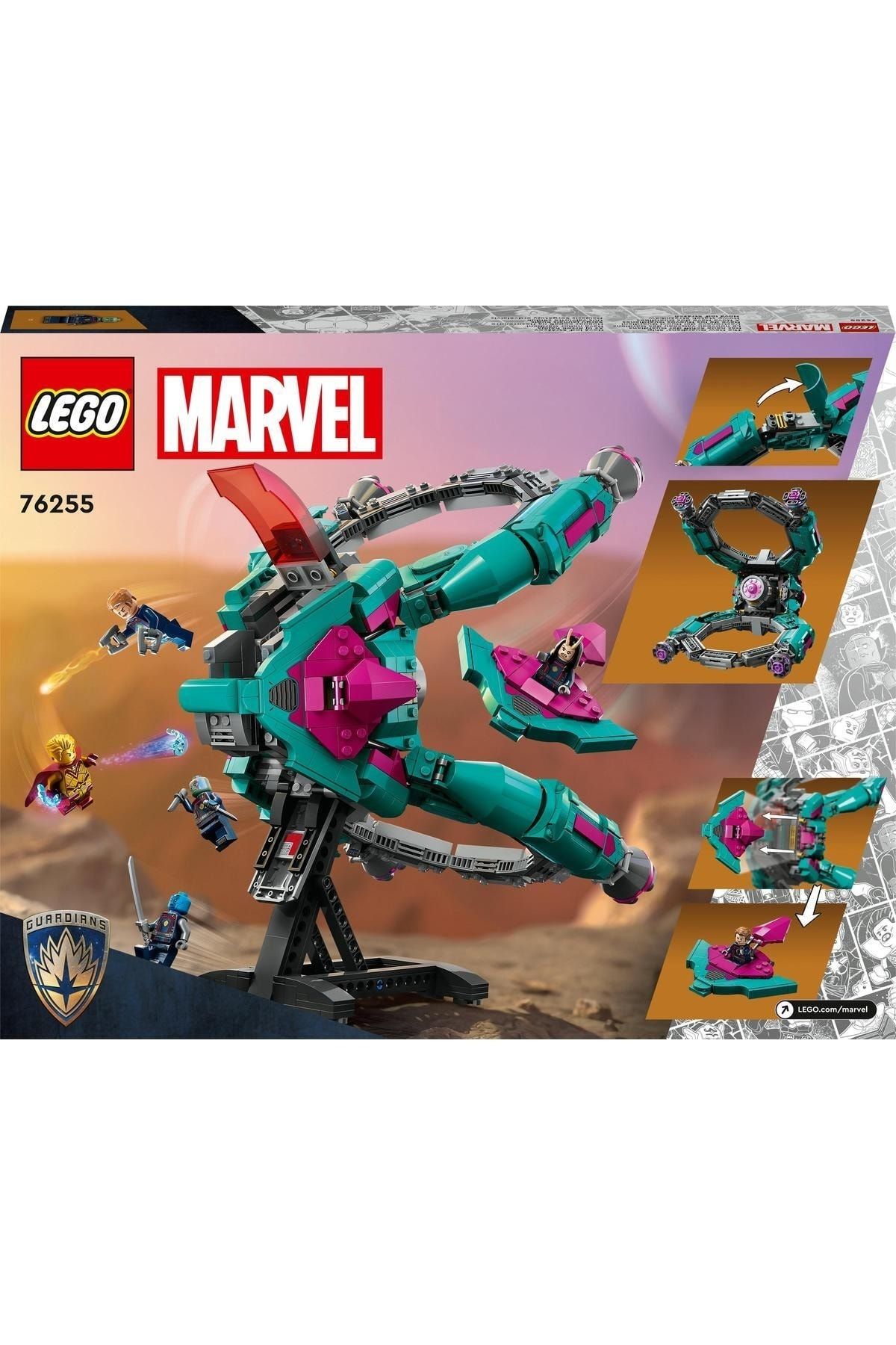 Lego® Marvel Koruyucuların Yeni Gemisi 76255 
