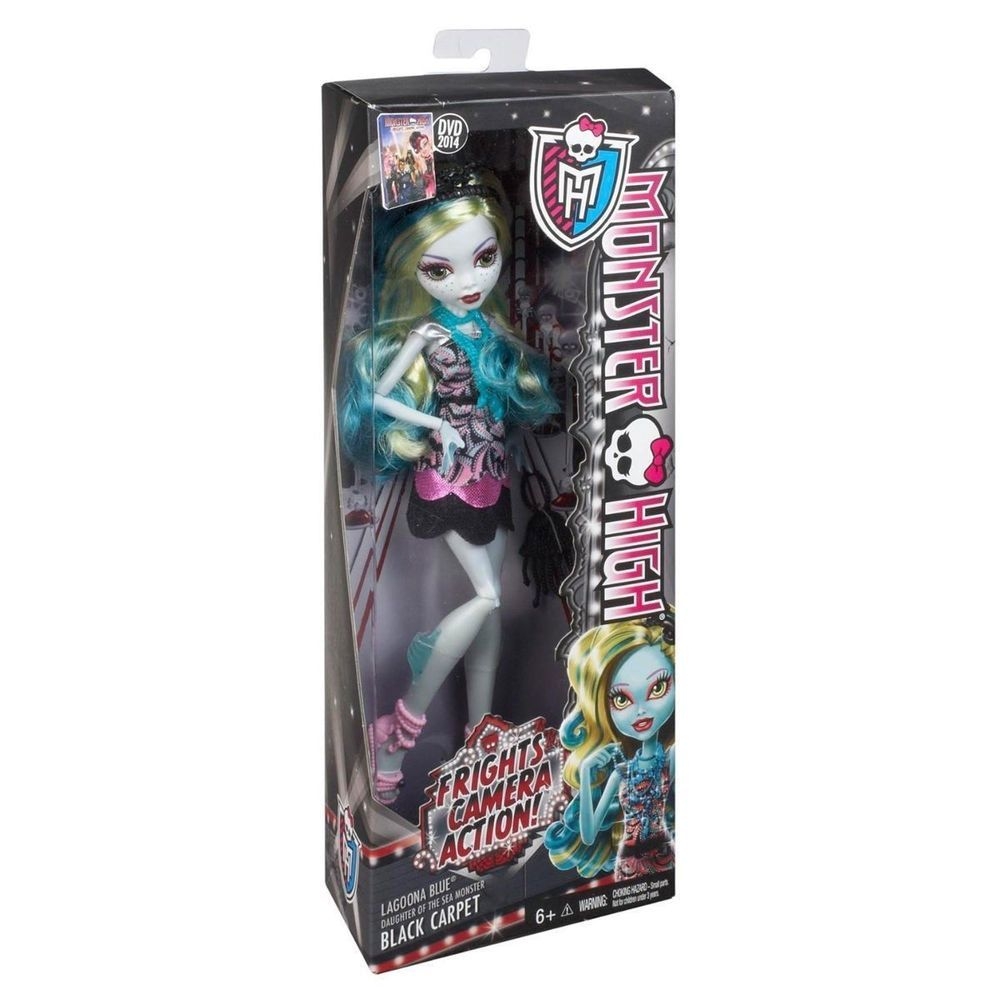 Monster High Lagoona Blue Hauntlywood Siyah Halı Töreninde