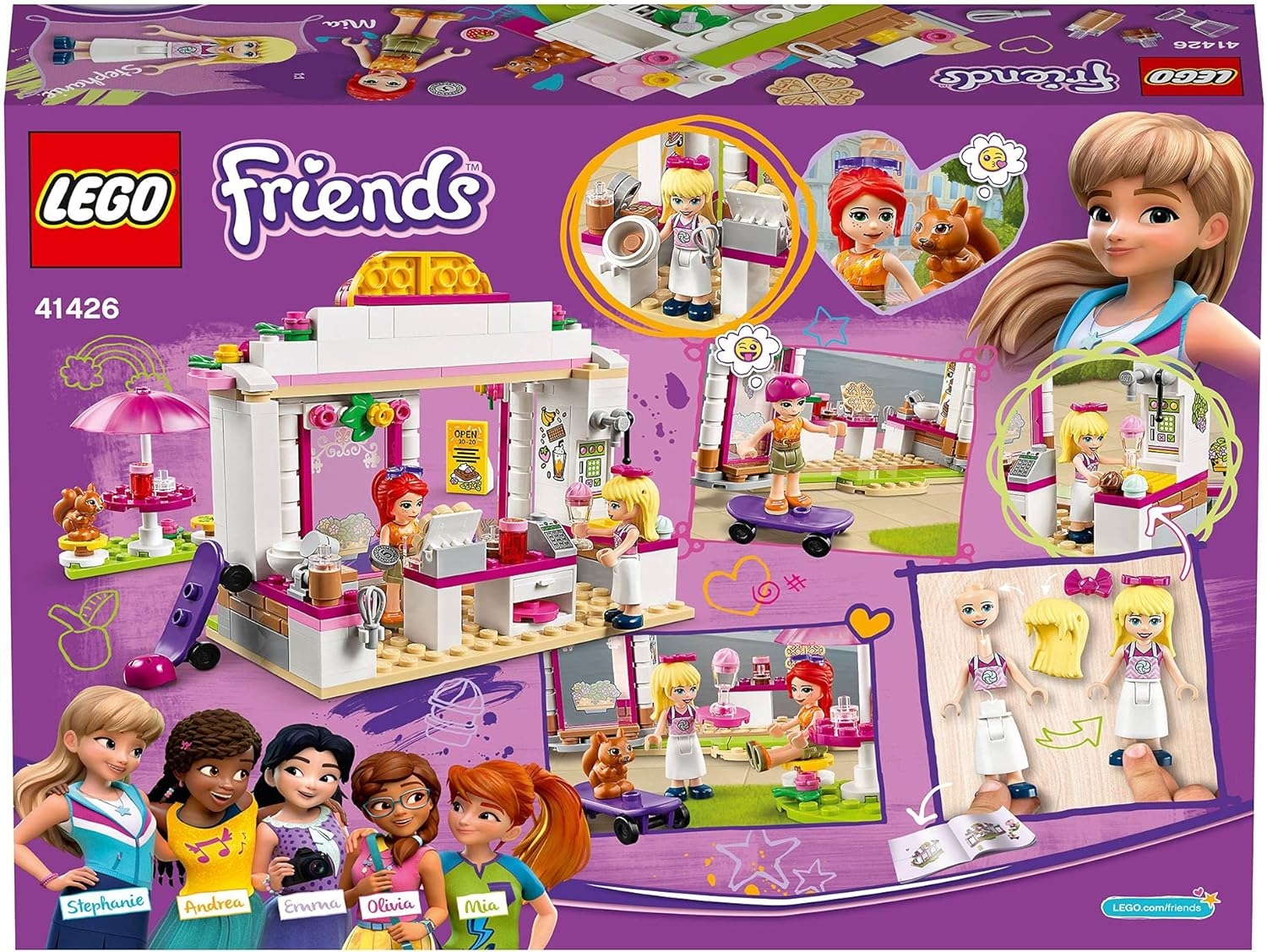 LEGO Friends Heartlake City Park Kafe 41426