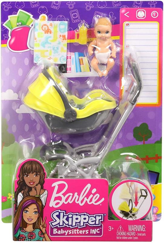 Barbie Bebek Bakıcısı Temalı Oyun Setleri