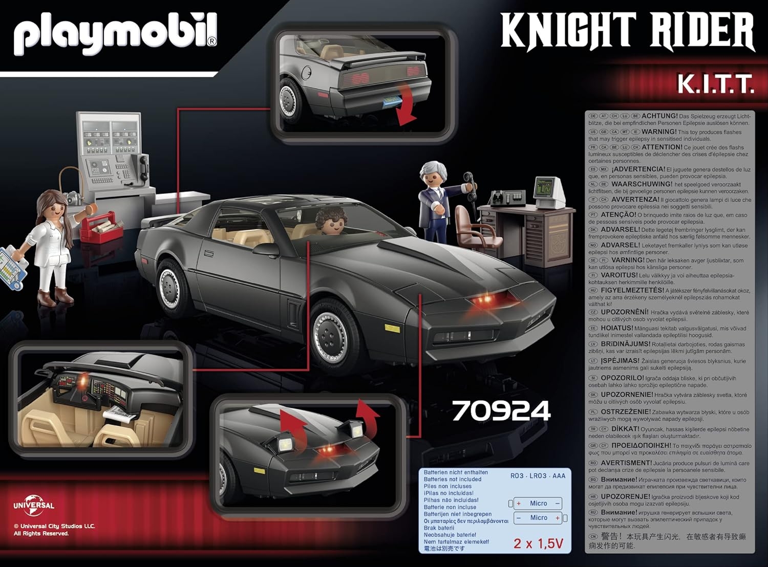 Playmobil 70924 Knight Rider - K.I.T.T.
