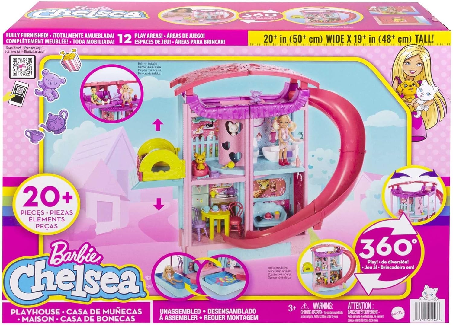 Barbie Chelsea Oyun Evi HCK77
