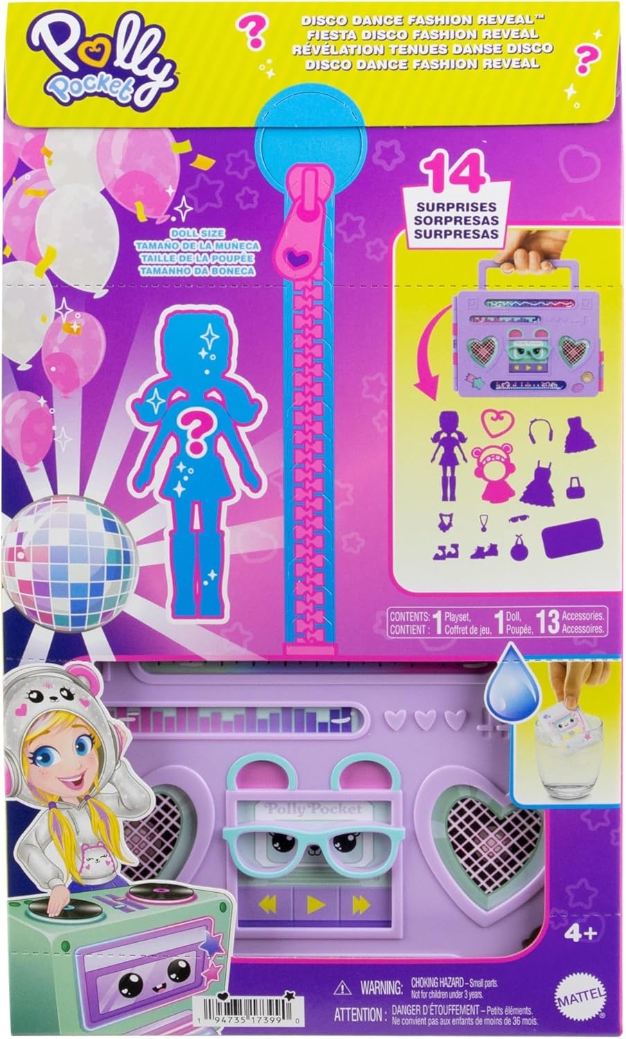 Polly Pocket Radyo Temalı Moda Eğlencesi Oyun Seti HRD65 