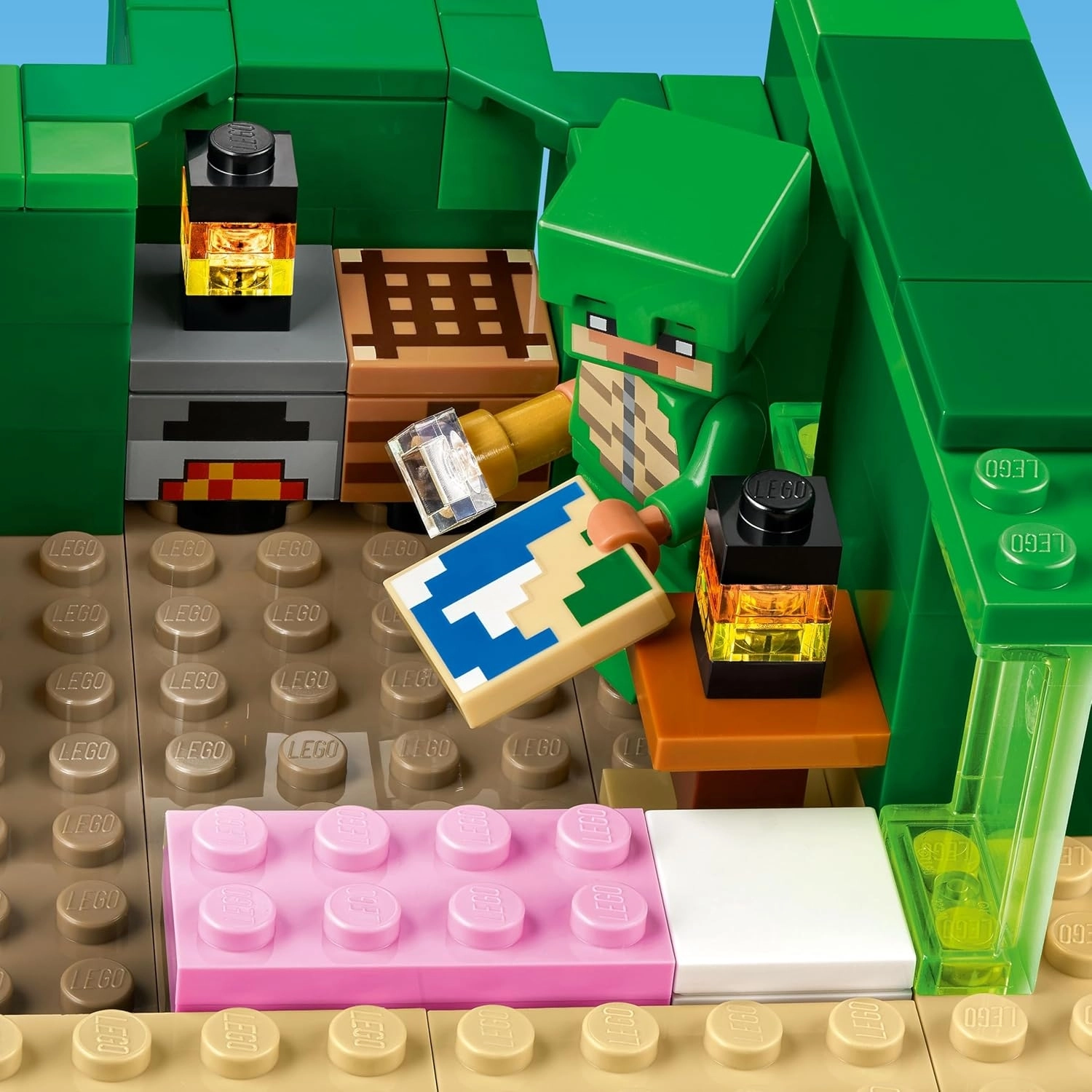 LEGO Minecraft Kaplumbağa Plaj Evi 21254