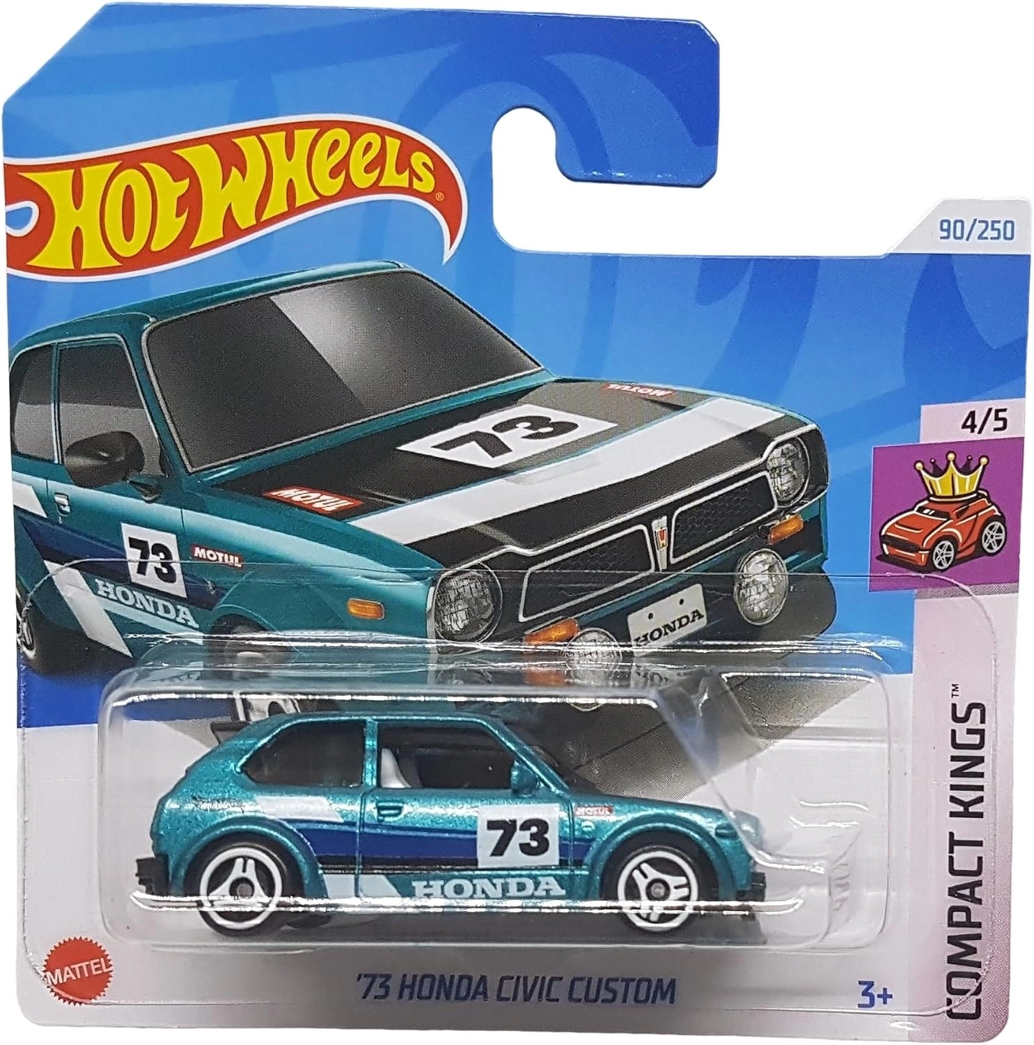 Hot Wheels 73 Honda Civic Custom