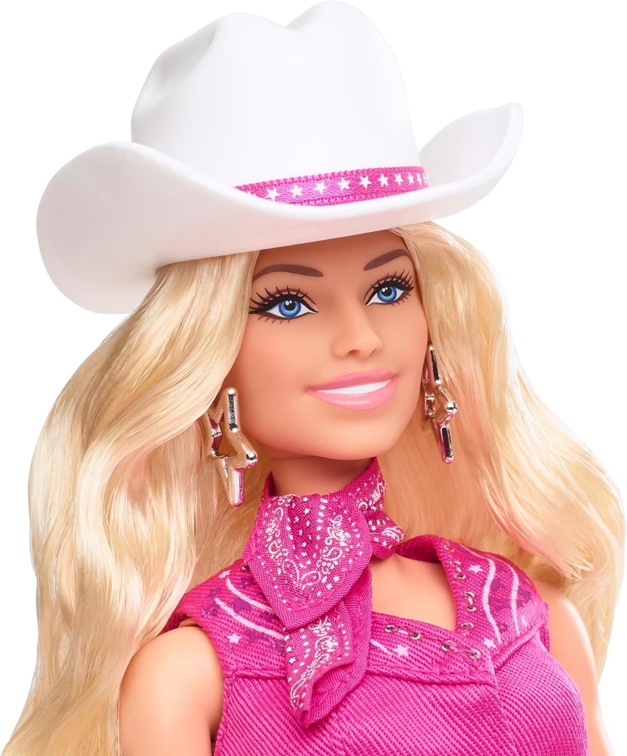 Barbie Movie Pembe Kovboy Kıyafetli Bebek HPK00