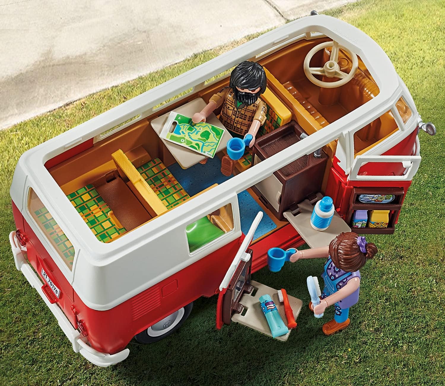Playmobil 70176 Volkswagen T1 Kamp Otobüsü
