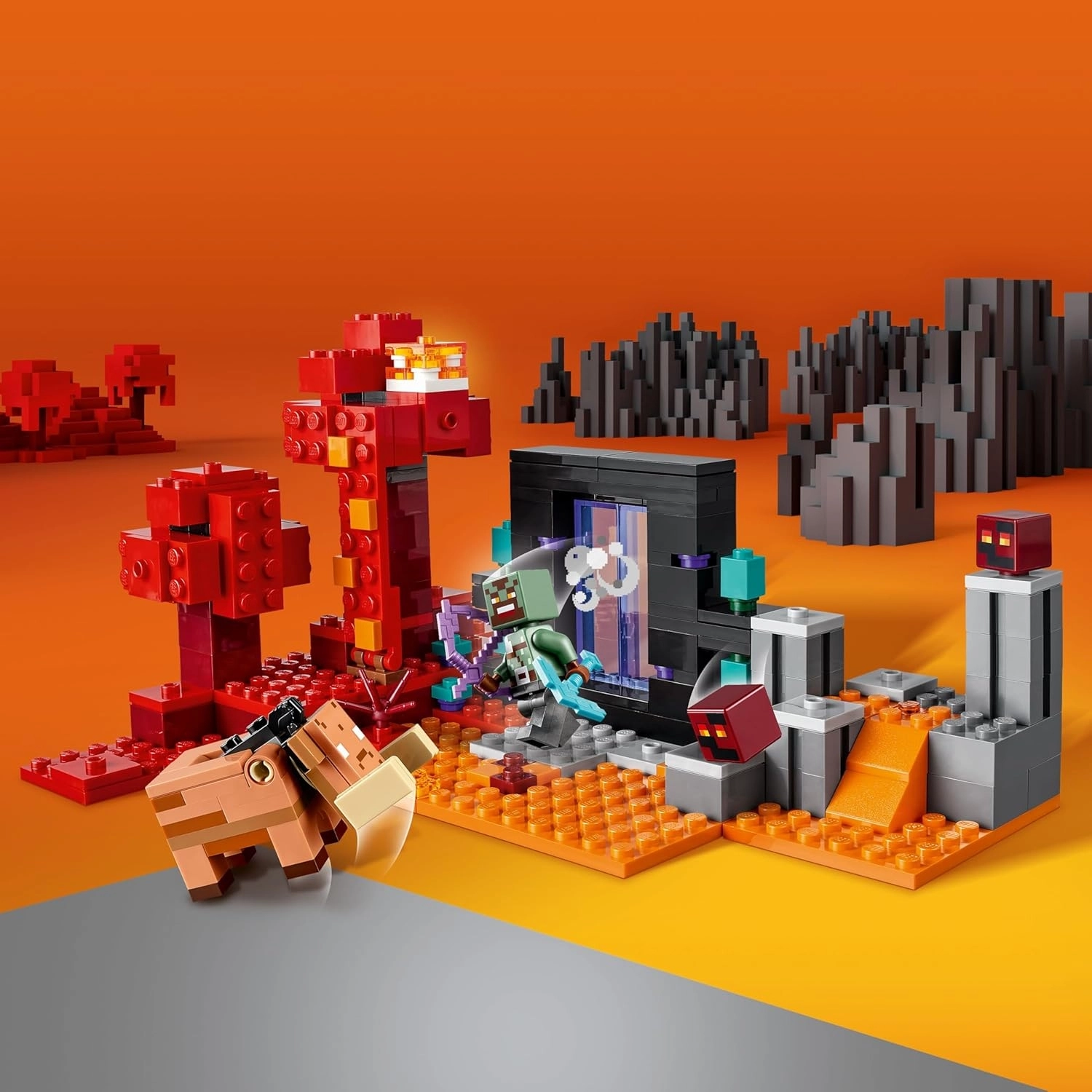 LEGO Minecraft Nether Geçidi Pususu 21255