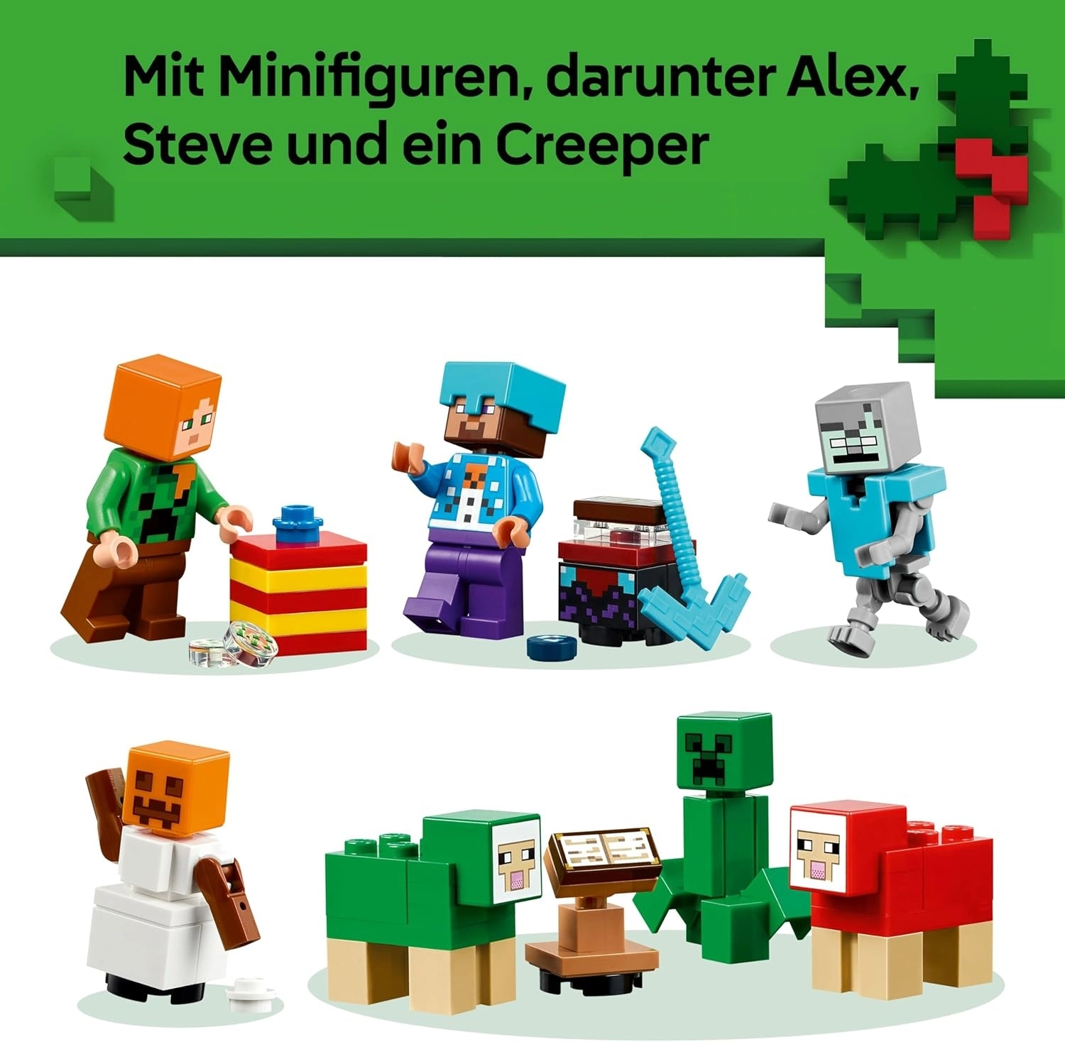 LEGO Minecraft 2025 Yılbaşı Takvimi 21280