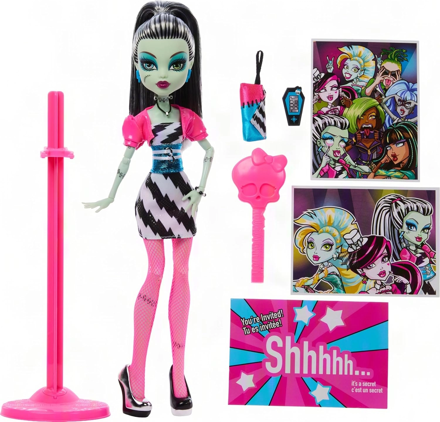 Monster High Dawn Of The Dance Frankie Stein JKM46