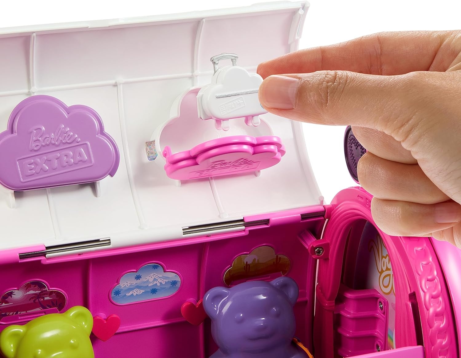 Barbie Extra Jet ve Extra Mini Minis Oyun Seti HPF72