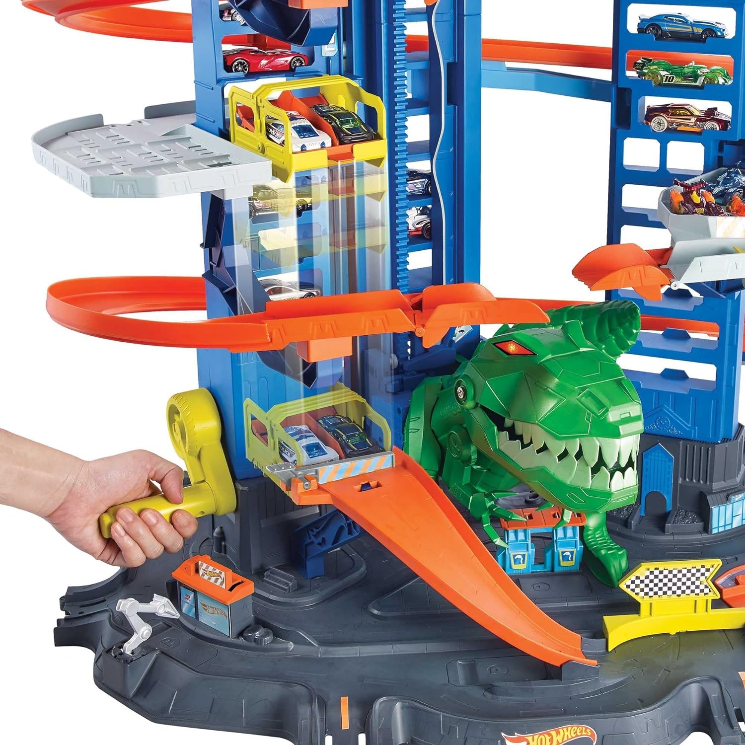 Hot Wheels Robotik T-rex Ultimate Garaj GJL14