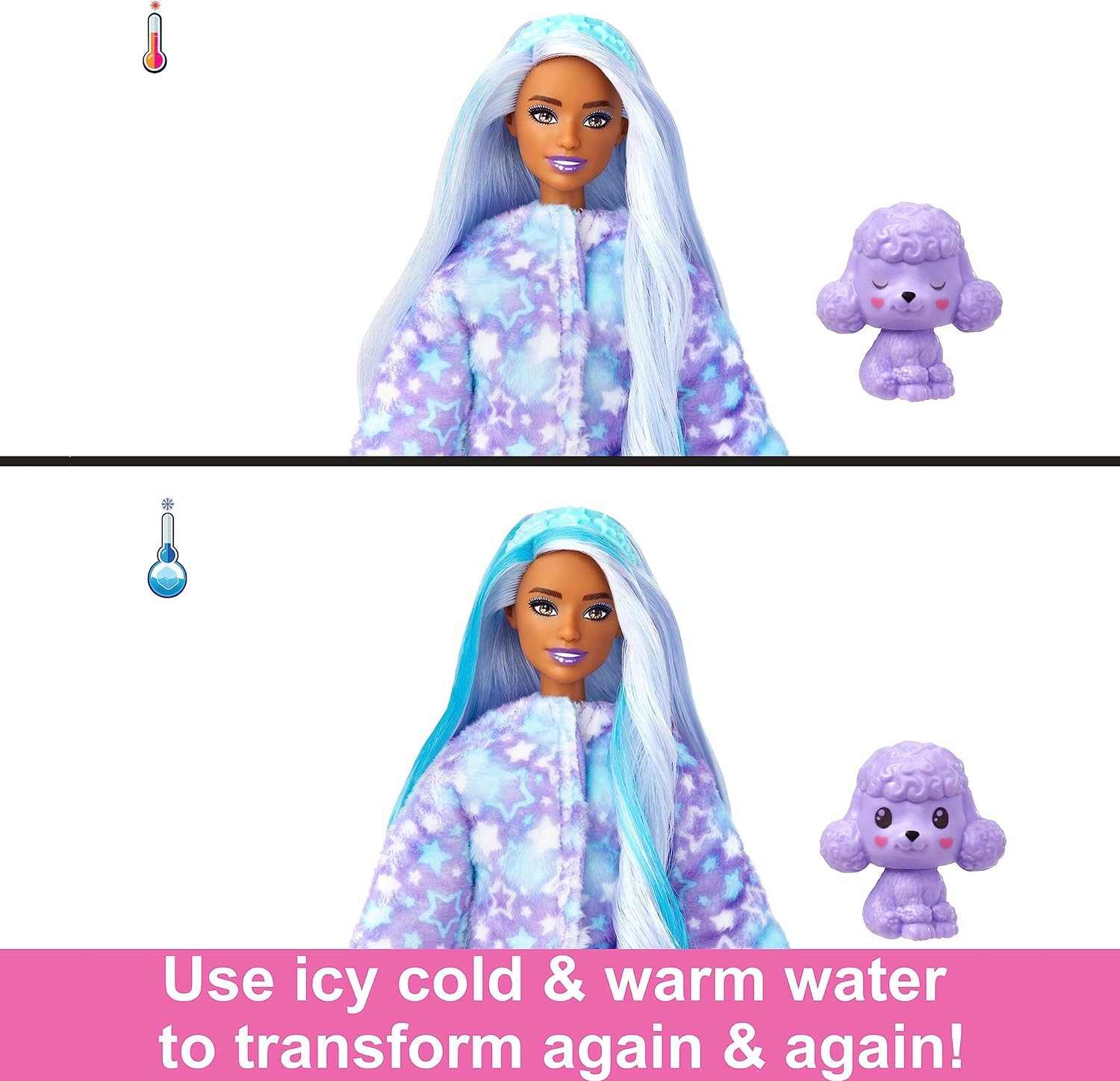 Barbie Cutie Reveal Bebekler Barbie Sevimli Kostümler Serisi - Köpekçik HKR05