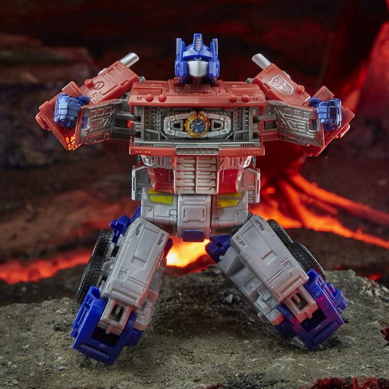 Transformers Generations Wfc Kingdom Leader Optimus Prime 