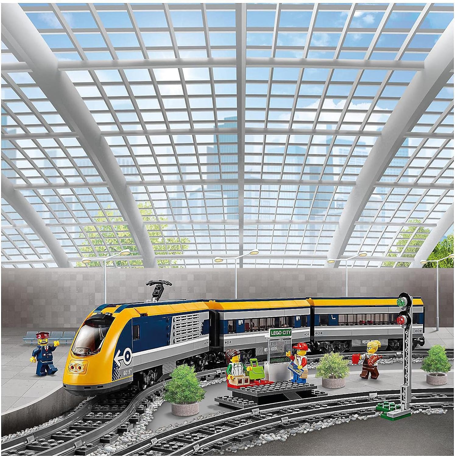 LEGO City Yolcu Treni 60197