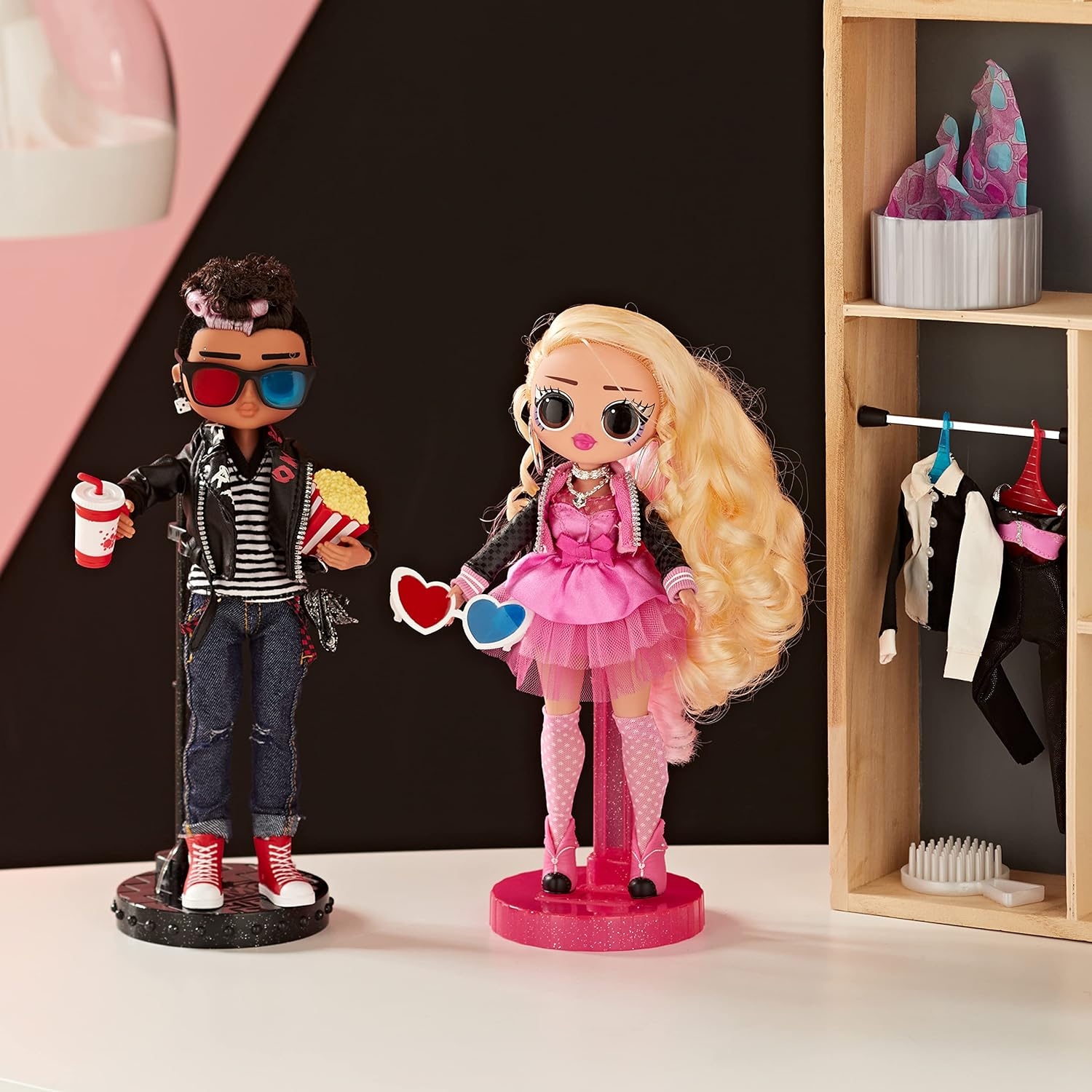 Lol Surprise Omg Movie Magic Tough Dude & Pink Chick