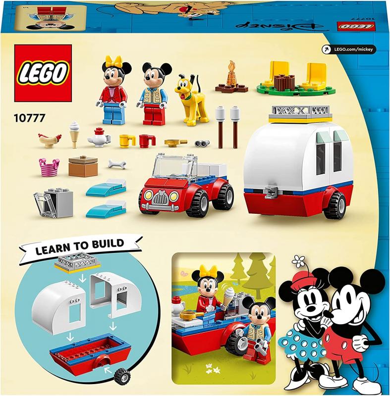 LEGO® Disney Mickey Fare ve Minnie Fare’nin Kamp Gezisi 10777