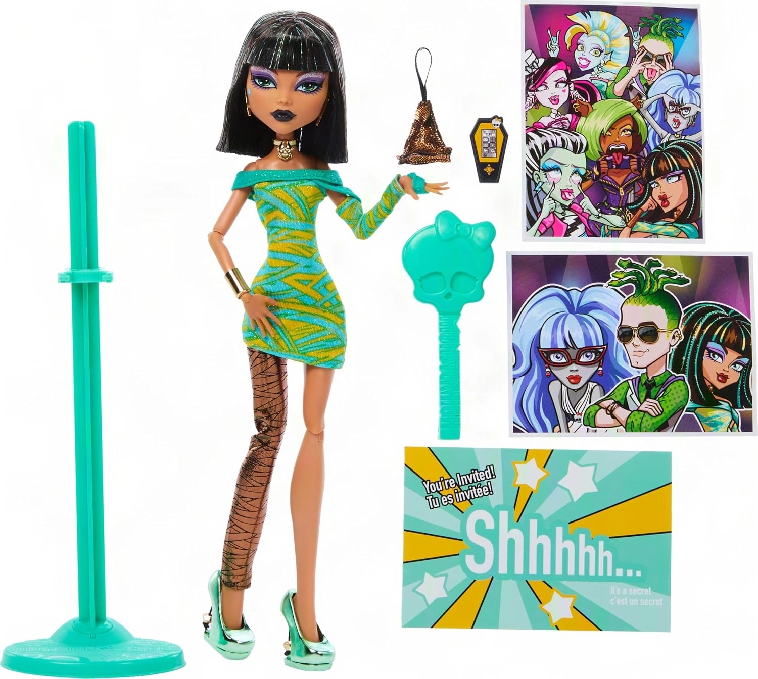 Monster High Dawn Of The Dance Cleo de Nile JKM47
