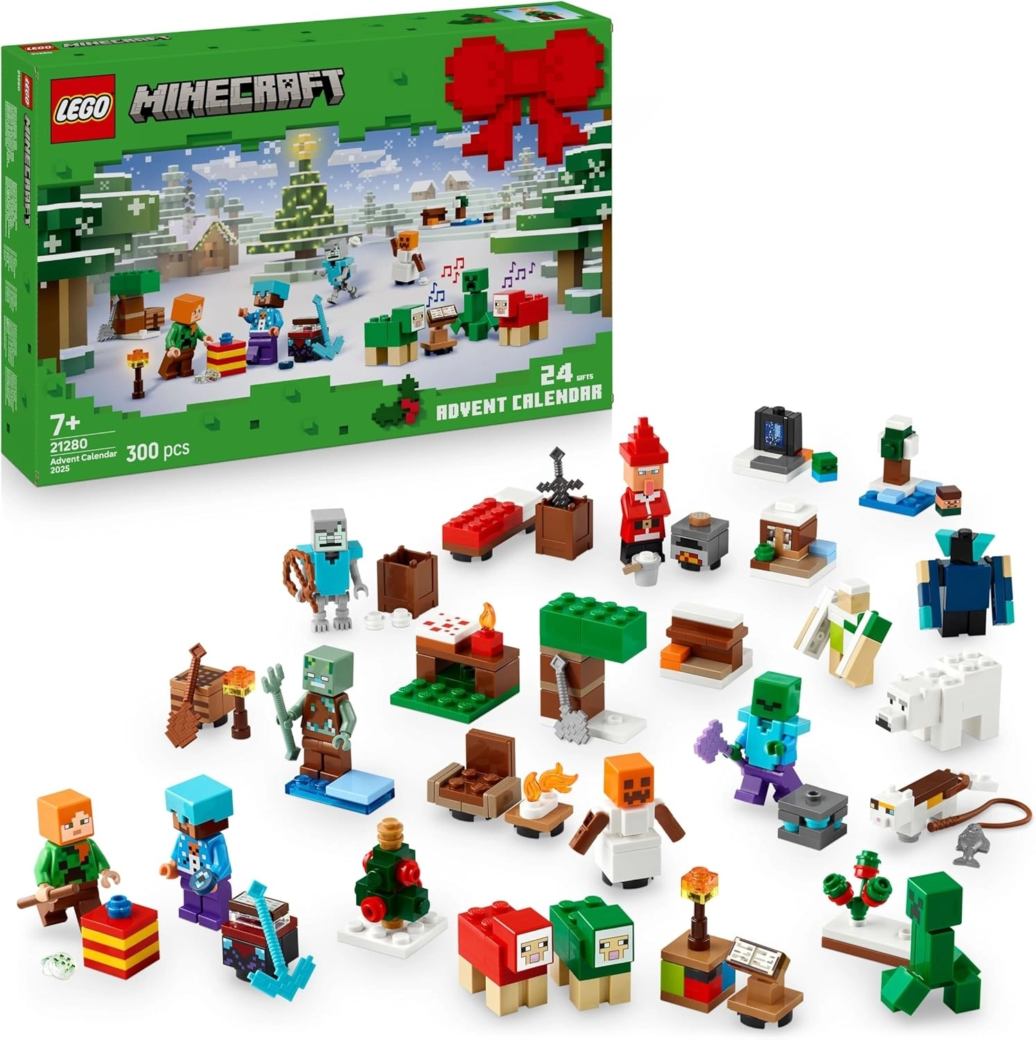 LEGO Minecraft 2025 Yılbaşı Takvimi 21280
